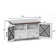 Farmhouse 27.5"x13.8" Small Shoe Storage Bench with Cushion, Wood Entryway Bench with Adjustable Shelves & Hidden Storage for Small Spaces, Hallway, or Mudroom