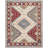 Armintha Southwestern Hand-Tufted Wool/Cotton Red/Ivory/Blue Area Rug-1473682416