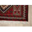 Tapis brun en laine noué à la main de conception unique 3 pi 5 po x 6 pi 3 po Abderus