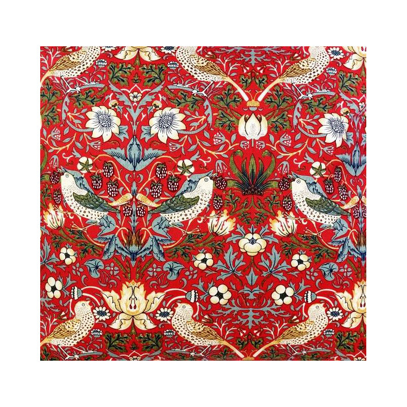 Lancaer Cotton Floral Square Napkin