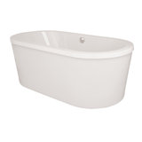 Estee 72'' L Freestanding Soaking Bathtub