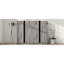 Lit double gris pliable à l'armoire, cadre solide pour la durabilité, matelas à lattes de bois, assemblage facile - et rapide, sans sommier, conception simple qui réduit l'espace, pin