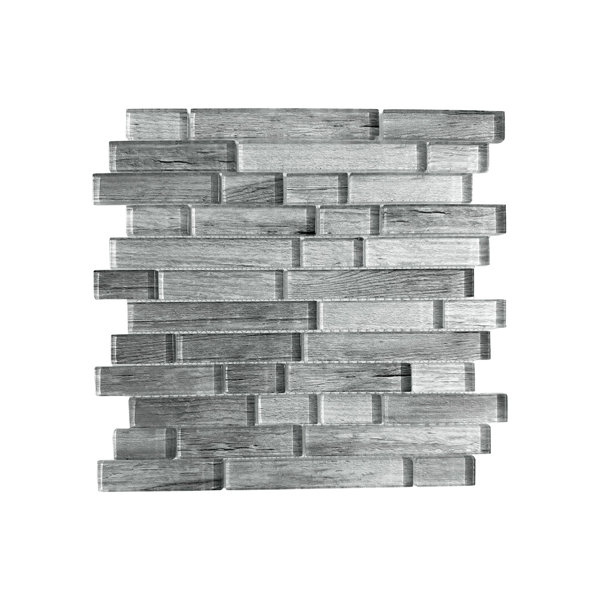 TIMBERGLASS INTERLOCK SILVER PINE