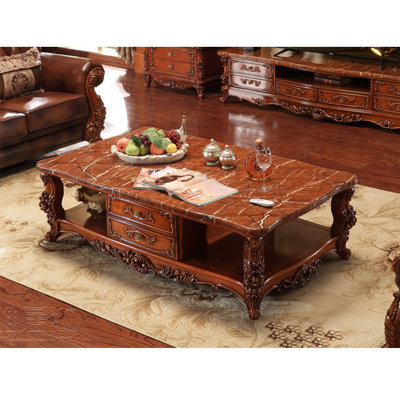 Marble Top Single Coffee Table