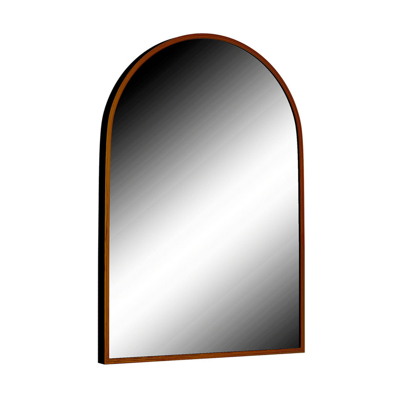 Miroir de salle de bain Apte, Doré, 38,07 po x 26,07 po, Ensemble de 2