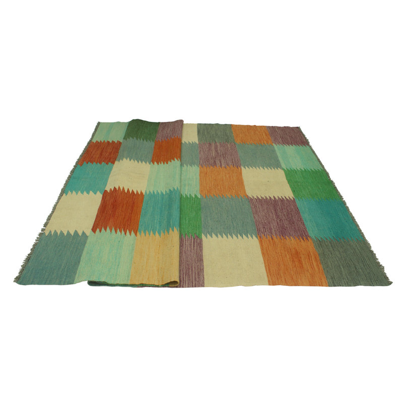 Tapis orange Winchester Kilim Cevdet