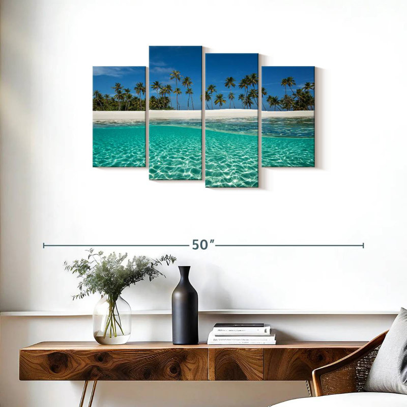 Gillard Crystalline Indian Ocean, H 22 po x l 36 po