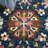 Oriental Hand Tufted Wool/Cotton Area Rug in Green/Blue/Orange/Yellow/Pink/Ivory-815437705