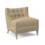 Chaise d'appoint avec coussin en polyester de 29 po de largeur Social-41241651-41242334