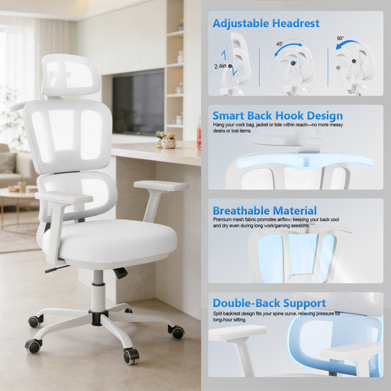 Fauteuil de bureau XUEGW, White