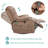 Kyneshia Upholstered Velvet Reclining Heated Massage Chair-1528178824
