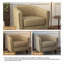Edvardas 73.9 Cm Wide Tufted Barrel Chair-592312794