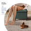 Banc repose-pieds en velours avec rangement amovible Nestl-132127316-132127323