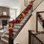 Red And Gold Magnolia Garland