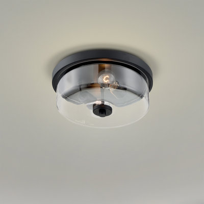 Barines Glass Flush Mount