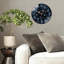 Horloge murale en verre 12 po