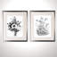 " Botanical Black And White II " 2 - Pieces-28785797
