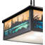 Fly Fishing Creek 3 - Light Pendant