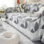 Housse pour canapé à coussin en T géométrique en forme de L