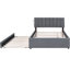 Lit plateforme tapissier Sparkling Grey-451596789-451596791