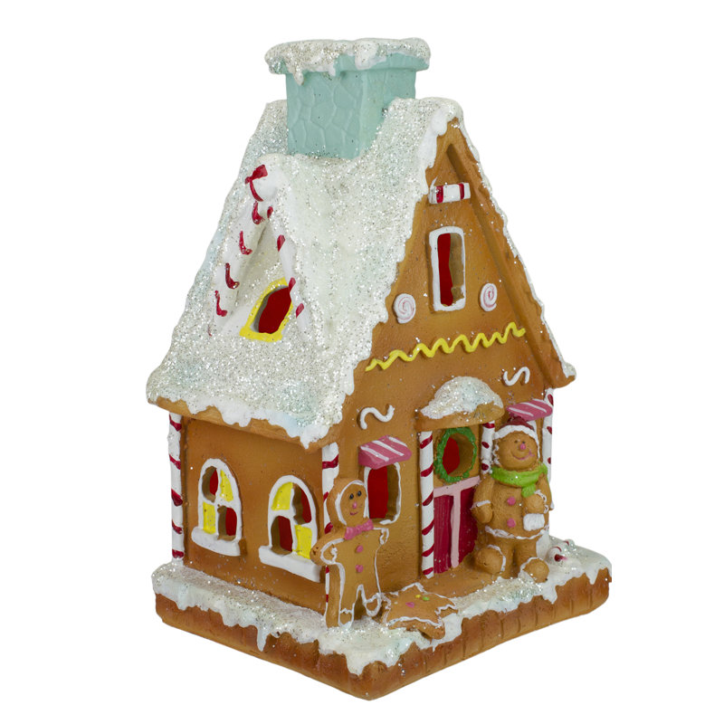 Figurine de Noël en pain d’épice à DEL 8,5 "