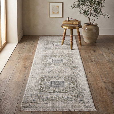 Valde Machine Woven Southwestern Area Rug 