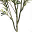 Olive artificielle avec feuilles vert-argenté - décor de plante à feuilles persistantes réaliste avec feuillage artificiel