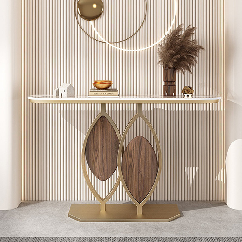 Console nordique minimaliste, H 31,49 po x l 59,05 po x P 11,81 po, Beige