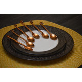 Ambo Handcrafted Twist Edge Teaspoon