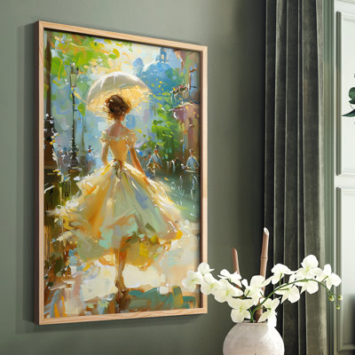 WOMEN Series DCCLXXXVI  -Premium Framed Print -Ready to Hang - No Nails Required