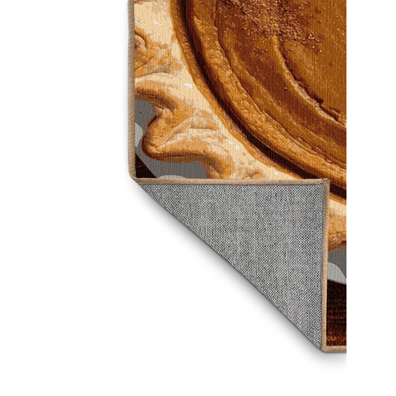  Tapis lavable à motif de desserts de l'Action de grâce, Tapis de couloir 2 pi x 4 pi