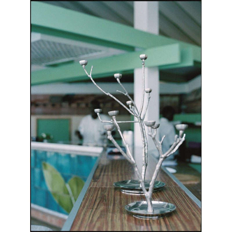 Porte-bougie Alfrida Twiggy S, Silver