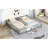 Twin Bed With Guardrails, Grey - & Fun Floor For Two Twins Stable Practical Setup-420968677