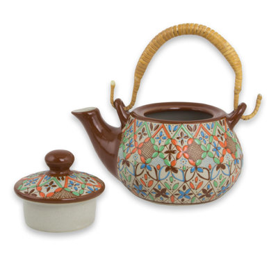 Bungalow Rose 12oz. Geometric Teapot