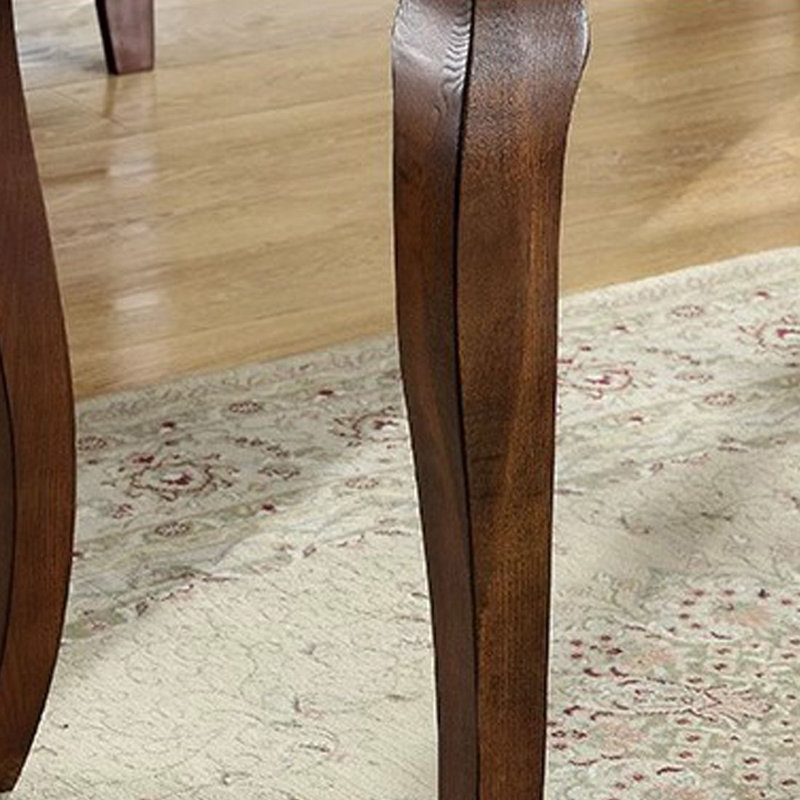 American-style solid wood desk with drawers