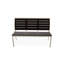 Banc de parc empilable aluminium Bazza-26076703-26076701