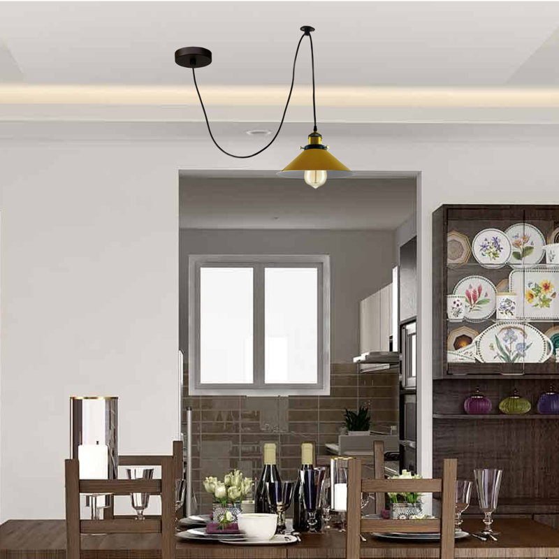 Rosas 1 - Light Cluster Pendant, Yellow