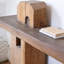 Console de style nordique en bois massif moderne