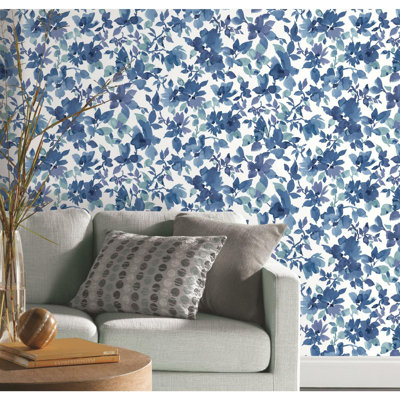 Peel & Stick Floral Roll