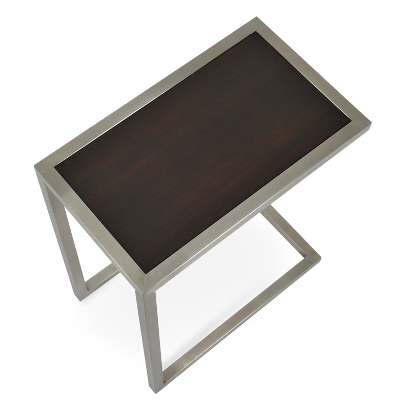 Alfa End Table, Wenge Oak, Large