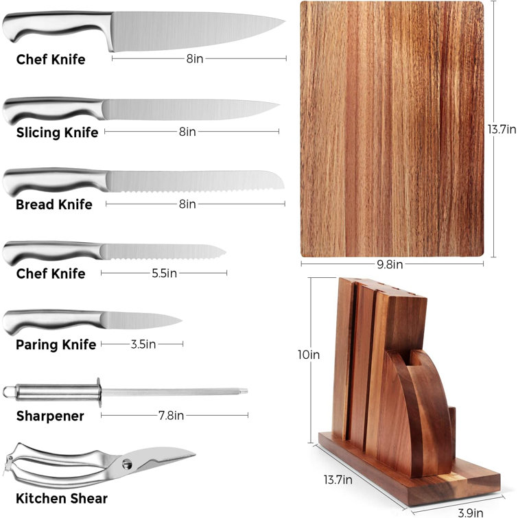 Wuyi 13 Piece High Carbon Stainless Steel Assorted Knife Set wwy-L6153