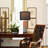 Jaasir 27‘’ Tall Antique Table Lamps with USB and LED Bulbs (Set of 2)