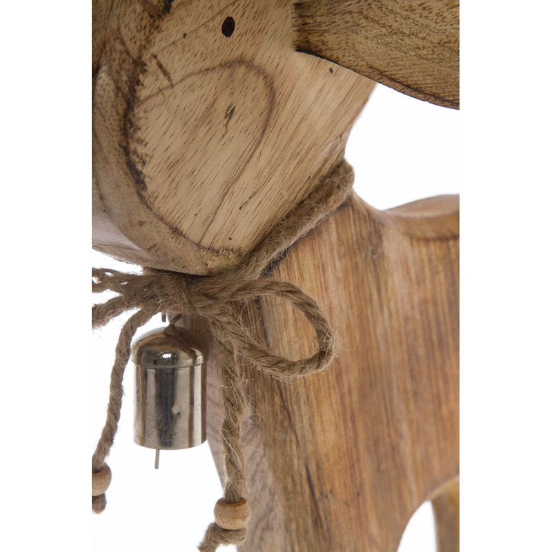 30cm Handmade Wood Animals Holiday Shaped Ornament