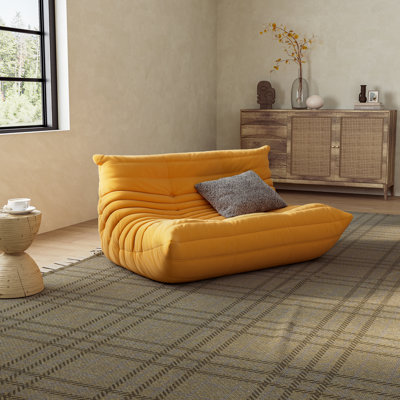 McCullen Armless Bean Bag Sofa, Bean Bag Chairs,Soft Armless Fireside Lounge Chair by Viv + Rae