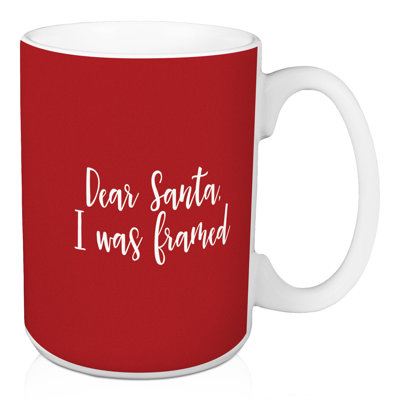 Grande tasse à café "cher père-père noël" Haga