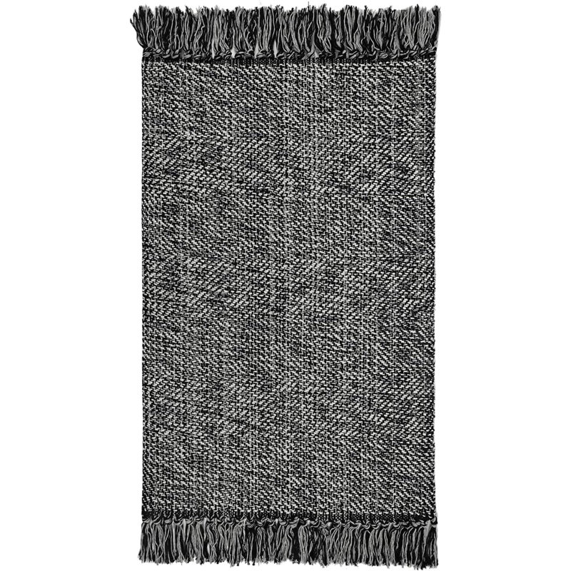 Runner Lasheba Runner 2' X 5' Cotton Area Rug with Non-Slip Backing