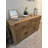 Recycled Teak Console Table W Drawers-105725684