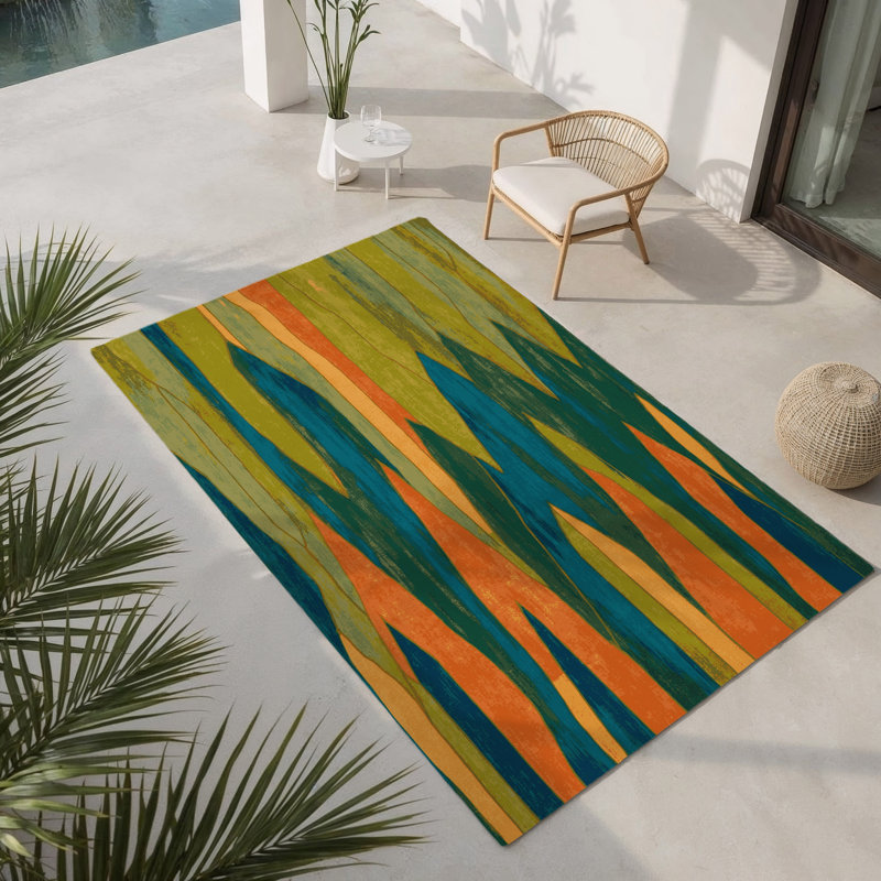 Tapis intérieur et extérieur Eden’S Edge, Rectangle 1 pi 6 po x 2 pi 6 po