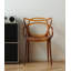 Chaise de salle à manger moderne et simple en cristal PC