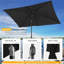 Parasol d'extérieur rectangulaire Glidewell-1952207347-2005128911